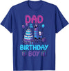 Birthday Party Shirts For Men Women Kids Dad of Birthday Boy Llama Pinata Party Family Matching Men T-Shirt - Royal Blue