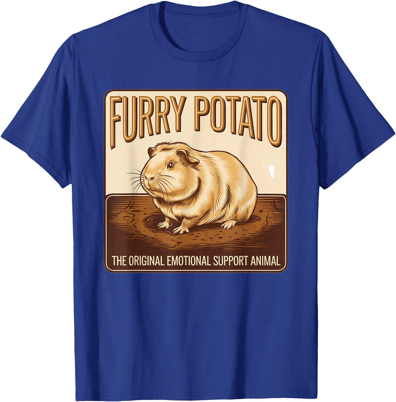Guinea Pig Enthusiast Apparel Guinea Pig Lover – Cute Pet Enthusiast Design T-Shirt - Royal Blue
