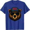 Father's Day Shirts Papa Bear - Father's Day Great Dad Joke T-Shirt - Royal Blue