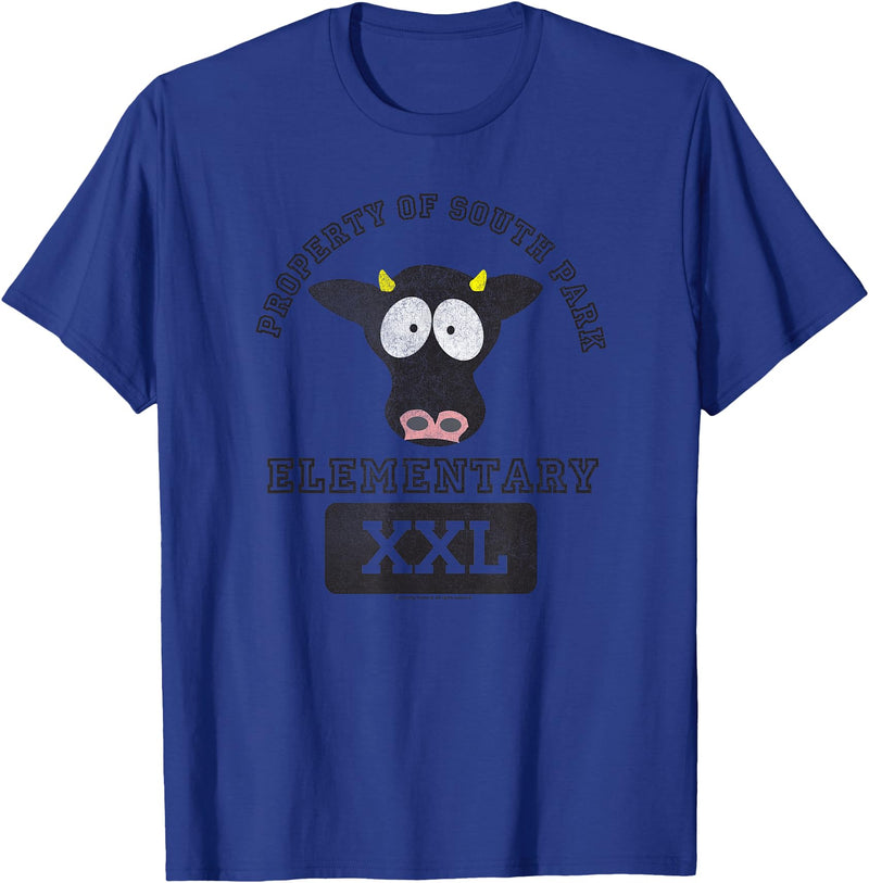 South Park South Park Elementary Cows T-Shirt - Royal Blue