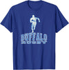 Vintage Buffalo Rugby Merch Vintage Buffalo Rugby with Rugby Player T-Shirt - Royal Blue