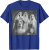 Spooky Aussie Moments Australian Shepherd Selfie Funny Ghost Halloween T-Shirt - Royal Blue