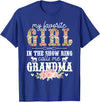 Proud Pig Show Grandma For Mother's Day Proud Pig Show Grandma Pig Show Grandmother T-Shirt - Royal Blue