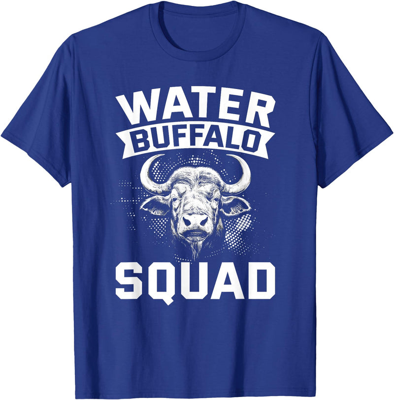 Water Buffalo Carabao Breeder Carabao Water Buffalo Ox National Park T-Shirt - Royal Blue