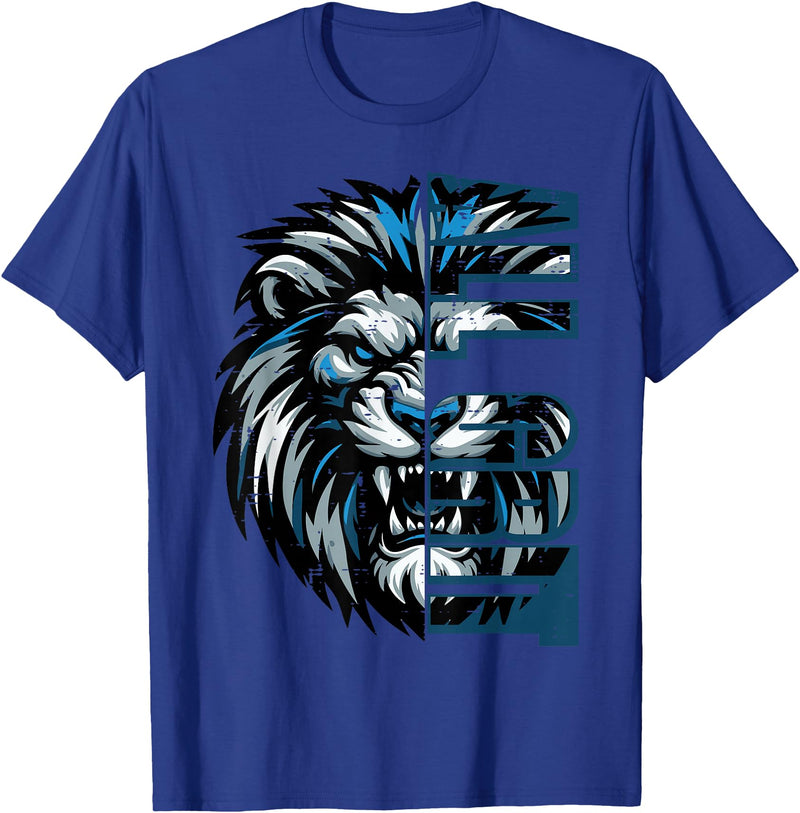 Lion Shirts For Men Women Kids Gifts Lion Women Kids Boys Girls Men Youth Teen T-Shirt - Royal Blue