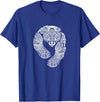 CELTIC KNOTWORK TRIBAL TATTOO BEAR TEES CELTIC KNOTWORK TRIBAL TATTOO BEAR T-SHIRT T-Shirt - Royal Blue