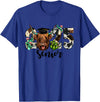Cow 2025 Senior Class Of 2025 Graduation 2025 T-Shirt - Royal Blue