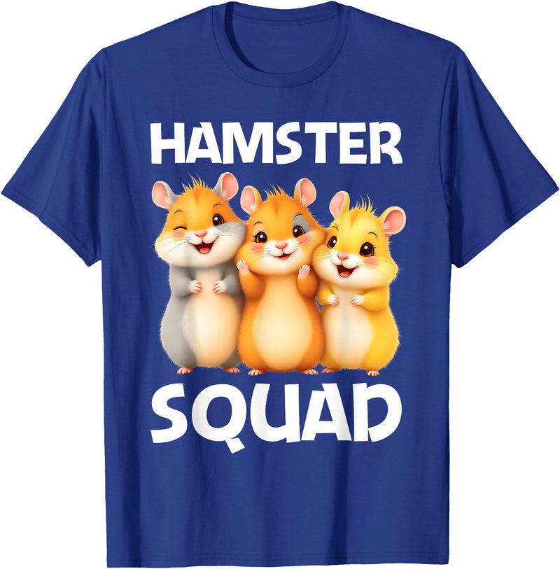 Cute Hamster Design for Men Women Kids Dwarf Hamster Lovers T-Shirt - Royal Blue