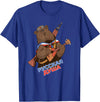 Russian Language Bear Clothing Funny Traditional Russian Bear Russian Soul T-Shirt - Royal Blue