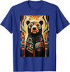Spirit Bear Native American Art Design Ideas Indian Art Design Spirit Bear T-Shirt - Royal Blue