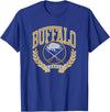 Buffalo Sabres Vintage Victory Royal Officially Licensed T-Shirt - As Pictured
