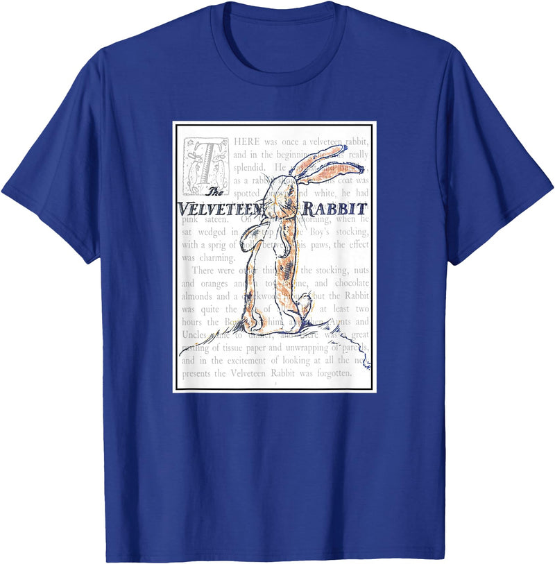 The Velvet Rabbit T-Shirt in Royal Blue