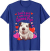 Loves Guinea Pigs Cute By TEERA Funny Just a Girl Who Loves Guinea Pigs Cute Pet Gifts T-Shirt - Royal Blue