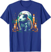 The Skeleton Animals Halloween Art Cool Guinea Pig Skeleton Halloween Christmas Birthday T-Shirt - Royal Blue