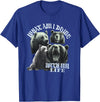 What Am I Doing With My Life Bear Tees What Am I Doing with My Life Bear T-Shirt - Royal Blue