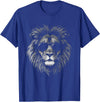 Cute Lion graphic for boys kids men women Lion with Sunglasses Lion Graphic Men Women Kids Boys Girls T-Shirt - Royal Blue
