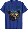 Matching Cute Bear Cub Designs for Boys & Girls Funny Bear Cub Boys Toddler Brown Black Mom Son Daughter T-Shirt - Royal Blue