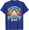 Guinea Pig Mom BY TEERA Guinea Pig Mom Funny Guinea Pigs Lover Owner Women T-Shirt - Royal Blue
