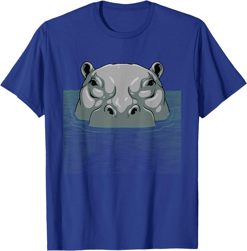 Hippo Gift Hippopotamus Lover Accessories & Stuff Cool Hippo For Men Women Kids Hippopotamus Lovers Zoo Safari T-Shirt -