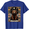 Funny I Choose the Bear Tarot Card Women Girls Trending T-Shirt - Royal Blue