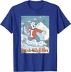 ICEE Bear Ice Boarding Just Chillin' T-Shirt - Royal Blue