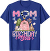 Famer Pink Cow Birthday Matching Tees Mom Of The Birthday Girl 1St Birthday Pink Cow Farm T-Shirt - Royal Blue