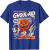 Ghoul Halloween Trick Or Treat SteMi Apparel Halloween Ghoul Lover Spooky Ghost Scary Trick Or Treat T-Shirt - Royal Blue