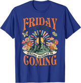 Easter Jesus Christian Friday Is Good Cause Sunday Is Coming T-Shirt in Royal Blue