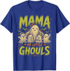 Mama of Little Ghouls Halloween Clothing BB Funny Halloween Mom Shirt Mothers Day Mama of Little Ghouls T-Shirt - Royal Blue
