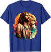 Tribe Of Judah Lion Shirt Lion Of Judah Jesus Christian Faith Men Women Gifts T-Shirt - Royal Blue