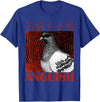 Funny Saying Tee Funny Japanese Anguish Pigeon Animal Lover Quotes For Family T-Shirt - Royal Blue