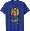 Horse Tees & Gifts for Men and Women Mystical Majestic Horse Spirit Animal Full Moon Nature Men T-Shirt - Royal Blue