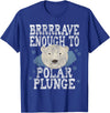 Take The Plunge Designs Funny Polar Bear Plunge Joke - Brrrr Cold Water Event T-Shirt - Royal Blue