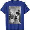 Funny Polar Bear Selfie Titanic T-Shirt - Royal Blue