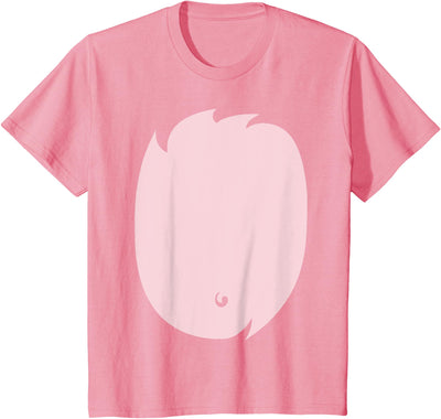 Kids DIY Fancy Dress Kids Pig Belly Costume Boys Girls Child T-Shirt