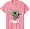 Cute Animal Shirts For Kids Co Koala Shirt For Boys Or Girls | Cute Koala Bear Gift T-Shirt - Pink