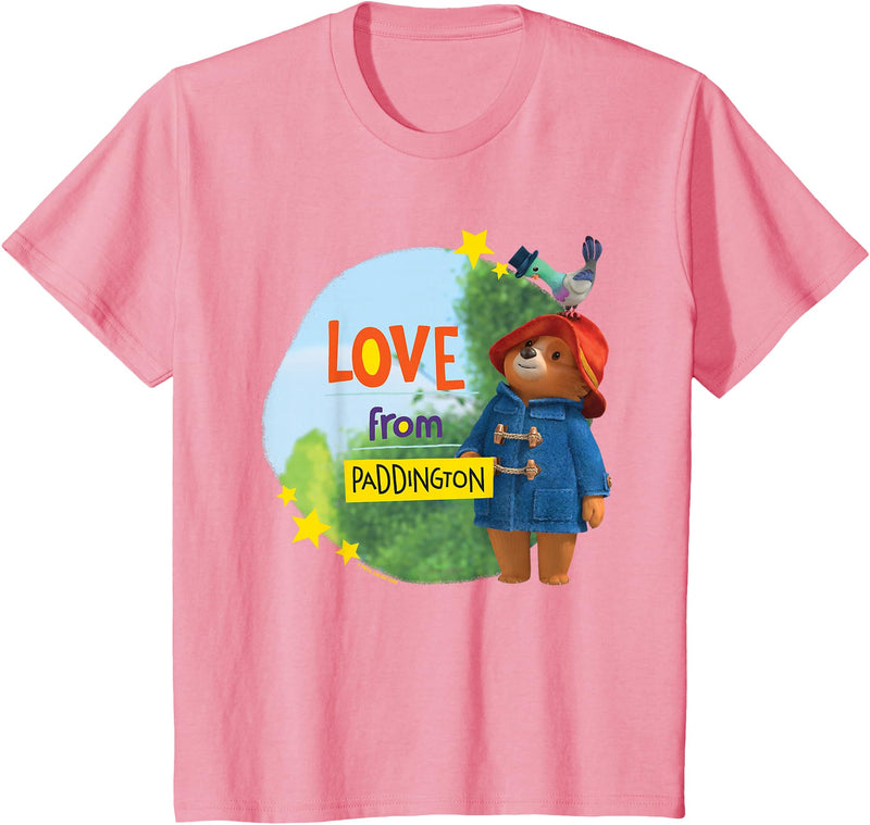 The Adventures of Paddington Love from Bear Kids T-Shirt - Pink