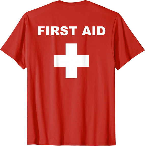 First Aid Shirts First Aid Shirt T-Shirt - As Pictured