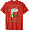 ETCreations Giraffe Weevil T-Shirt - size chart