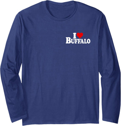 Cow I Love Heart Buffalo Ny T-Shirt