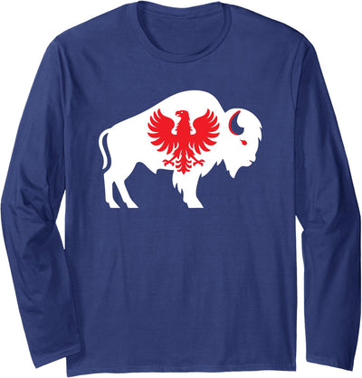 Cow Dyngus Day Polish Buffalo Lover Dressedforduty Ny Polish T-Shirt