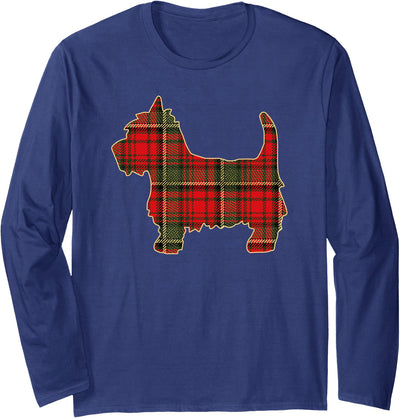 West Highland White Terrier Merry Christmas Red Buffalo T-Shirt