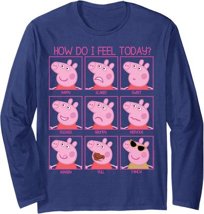 How Do I Feel Today Long Sleeve T-Shirt