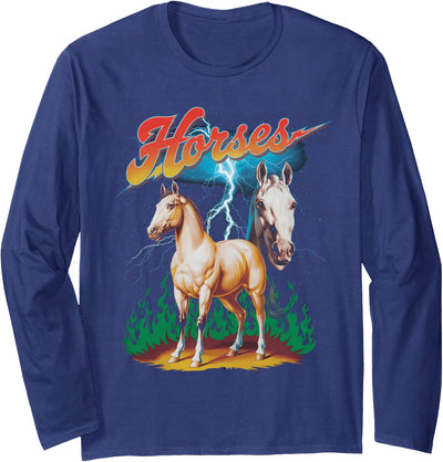 Horse Design Horse Long Sleeve T-Shirt