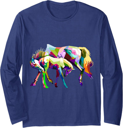 Clothing25 Horses! Long Sleeve T-Shirt