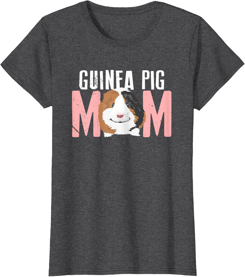 Awesome Guinea Pig Mom Tees & Apparel Sweet Guinea Pig Mom T-shirt T-Shirt - Dark Heather Grey