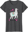 No Prob Llama - Funny Llama Alpaca Lover T-Shirt Gift Tshirt T-Shirt - Dark Heather Grey