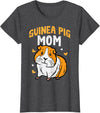 Guinea Pig Shirts For Men Women Kids Gift Guinea Pig Mom Cute Cavy Mama Mommy Mothers Day Animal Women T-Shirt - Dark Heather Grey