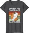 Humor Guinea Pig Design Piggy Design for your Guinea Pig Grandma T-Shirt - Dark Heather Grey