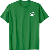 P&L Originals Cat paw print. Pocket style emblem. T-Shirt
